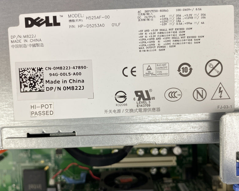 Dell Precision T3500 MT Intel Xeon W3520 2.67GHz 16GB RAM No HDD No OS
