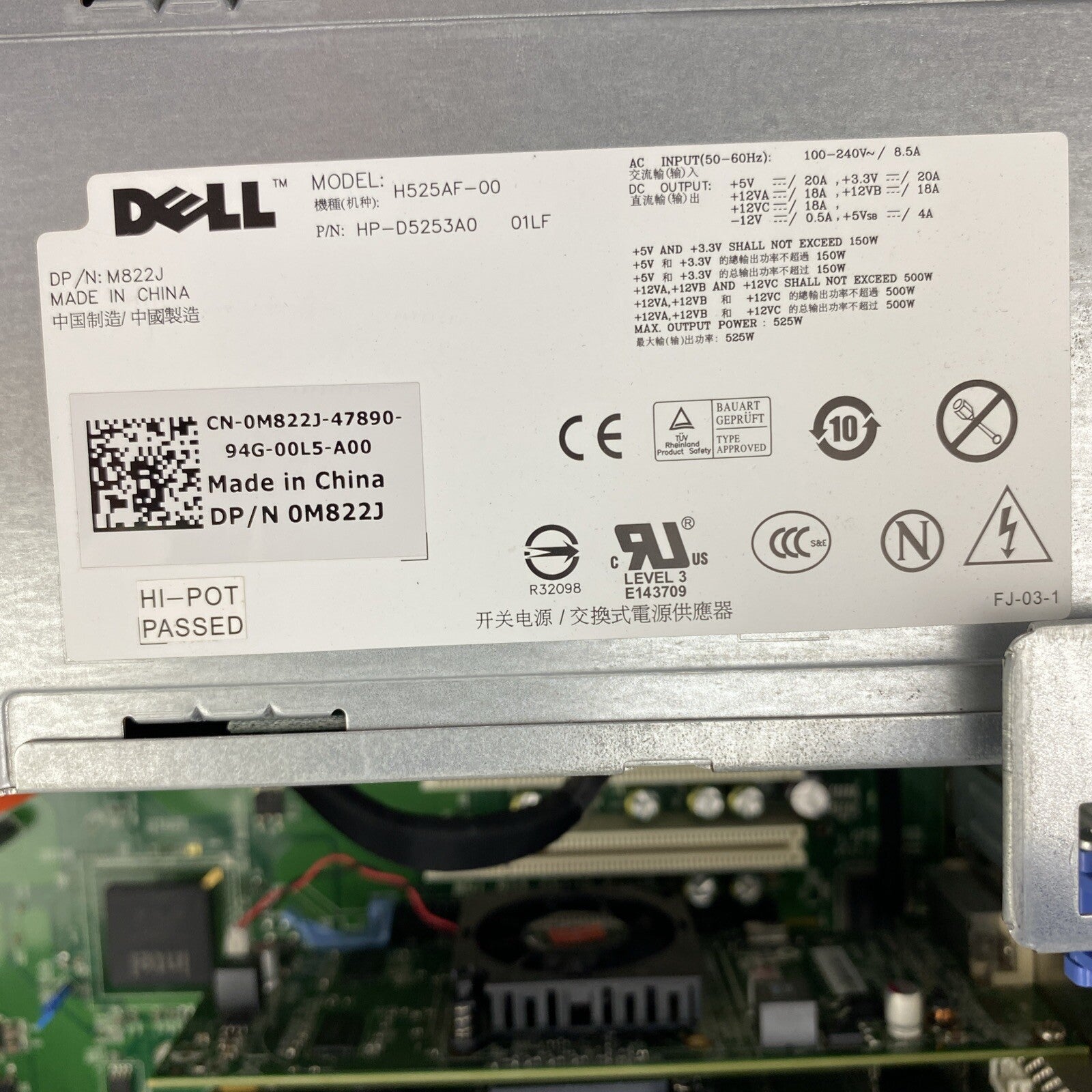 Dell Precision T3500 MT Intel Xeon W3520 2.67GHz 16GB RAM No HDD No OS