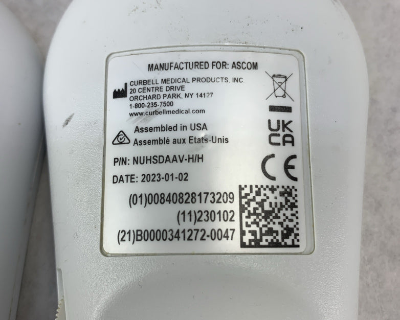 Curbell Medical NUHSDAAV Gen4 Nurse Call Handheld Pendant for Ascom - Lot of 2