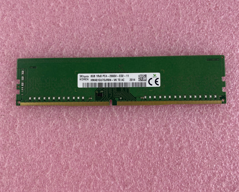 SK Hynix HMA81GU7DJR8N-VK T0 AC 8GB 1Rx8 PC4-266V-ED2-11 Memory Ram Lot 2