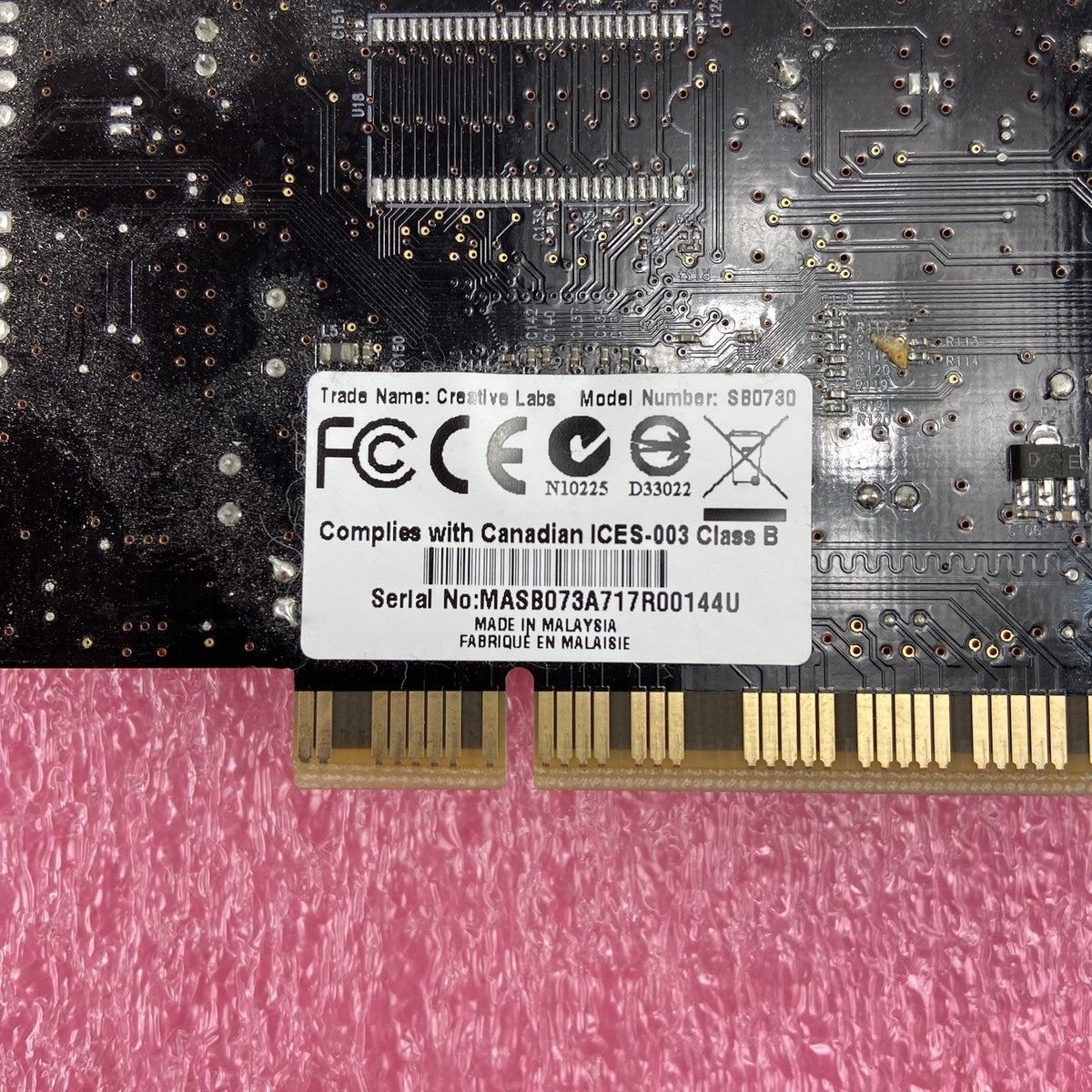 Creative Labs SB0730 X-FI Extreme Gamer 5.1 PCI Audio Card6