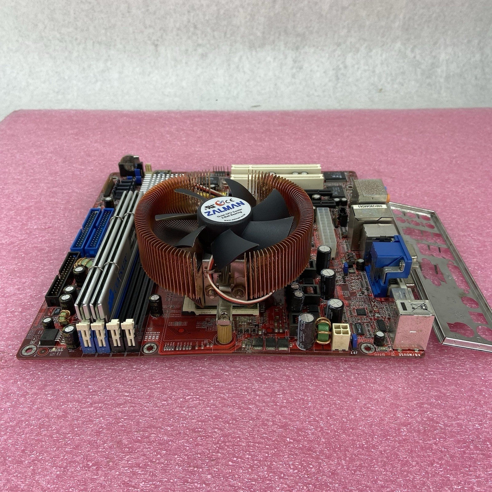 DFI RS482 Infinity Motherboard AMD Athlon 64 x2 Dual Core 2.2GHz 2GB RAM w/IO3