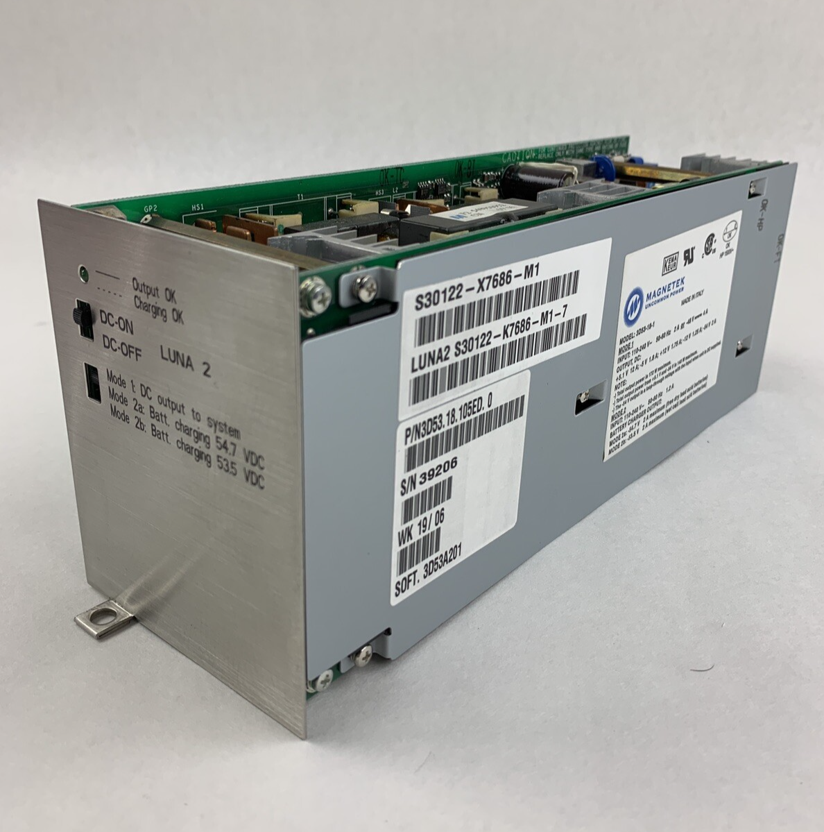 Magnetek 3D53-18-1 110-240V 50-60Hz Power Supply 3D53.18.105 Untested