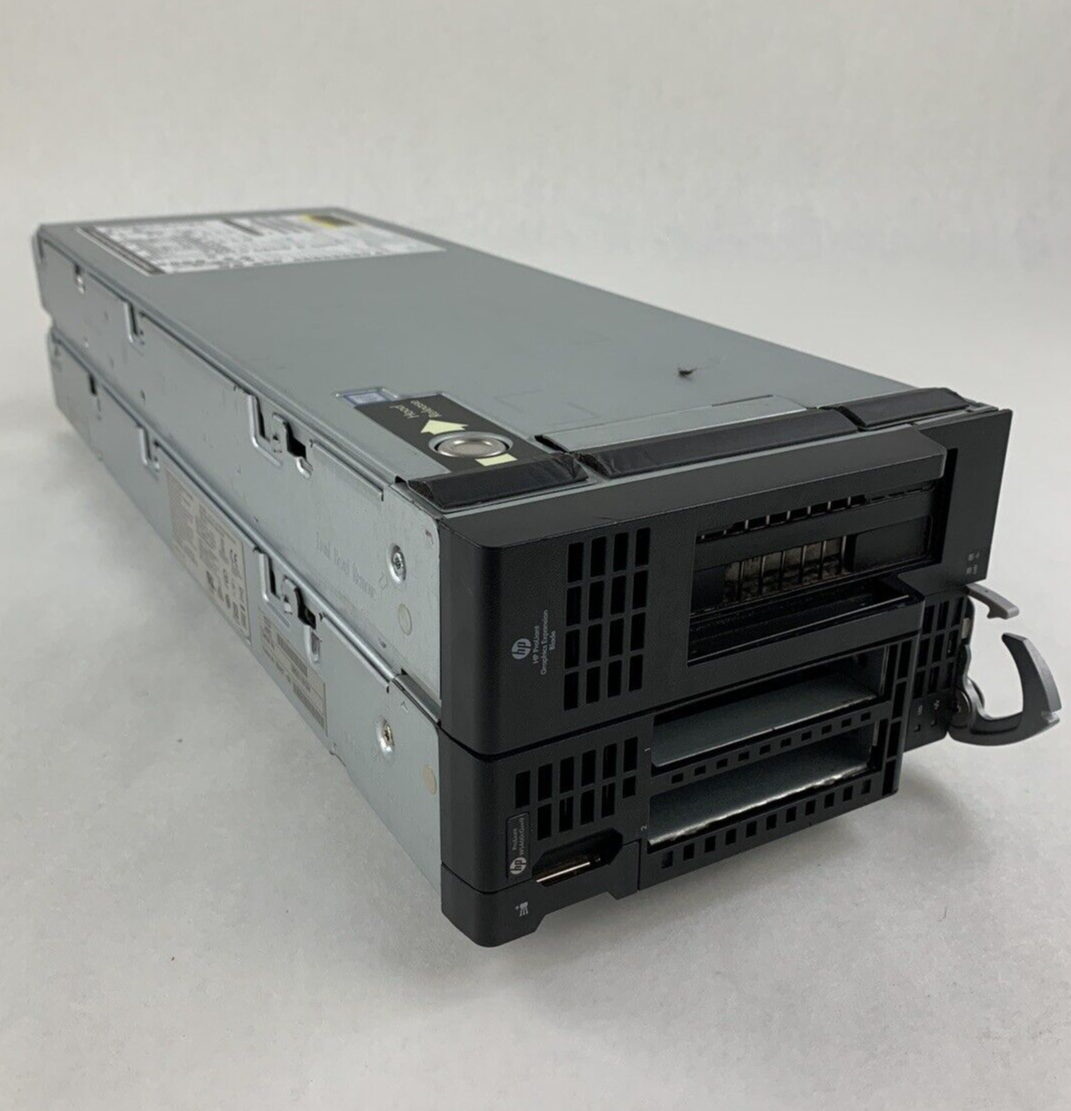 HP ProLiant WS460c Gen9 2x E5-2690V3 2.6 256GB Ram Expansion Graphics No HDD/OS