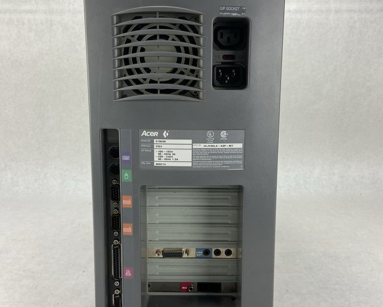 Acer Aspire 5150SK MT Intel Pentium 150MHz 16MB RAM No HDD No OS