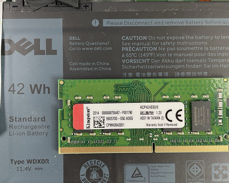 Dell Vostro 5581 15.6" i5-8265U 1.60 GHz 8 GB RAM No SSD/OS/AC