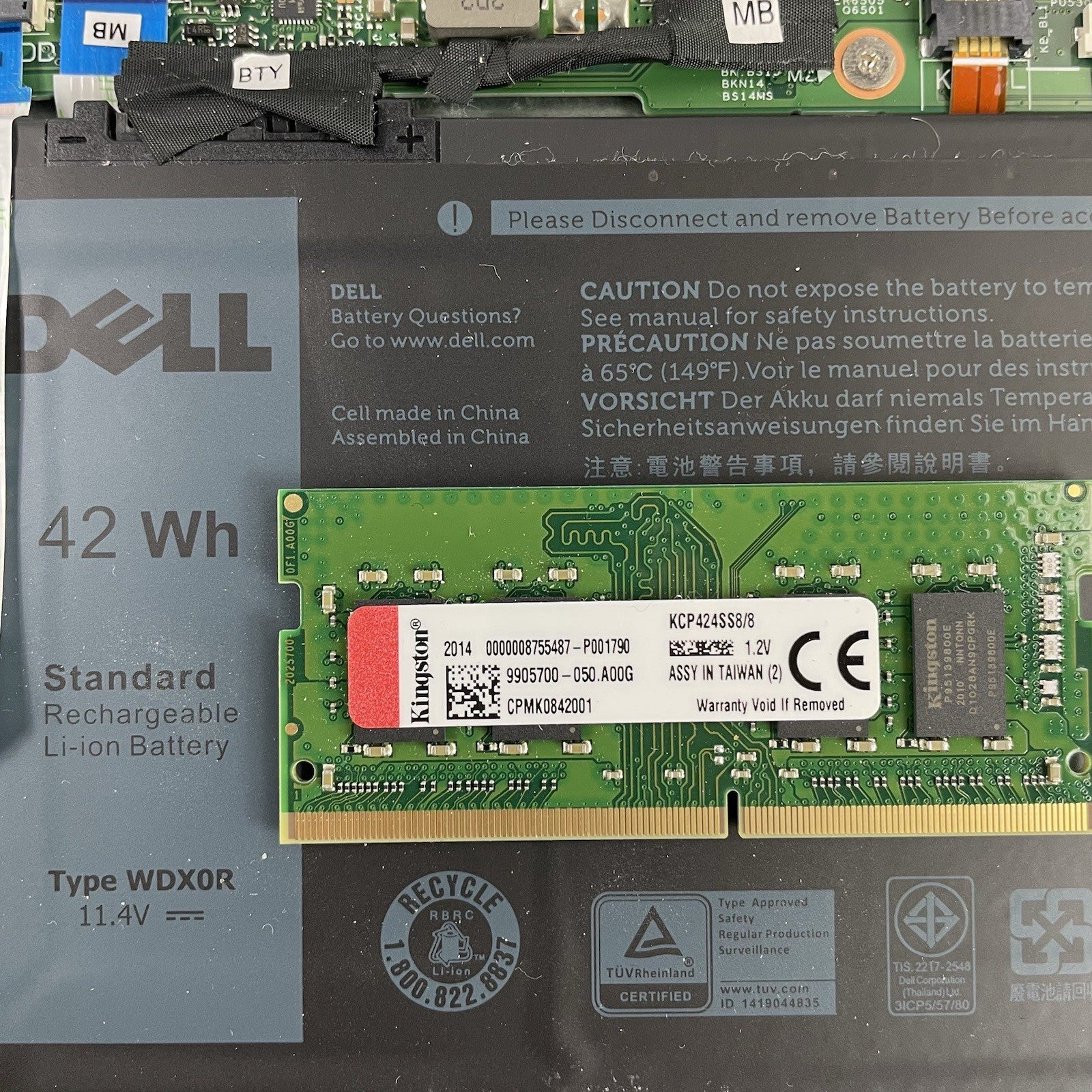 Dell Vostro 5581 15.6" i5-8265U 1.60 GHz 8 GB RAM No SSD/OS/AC18