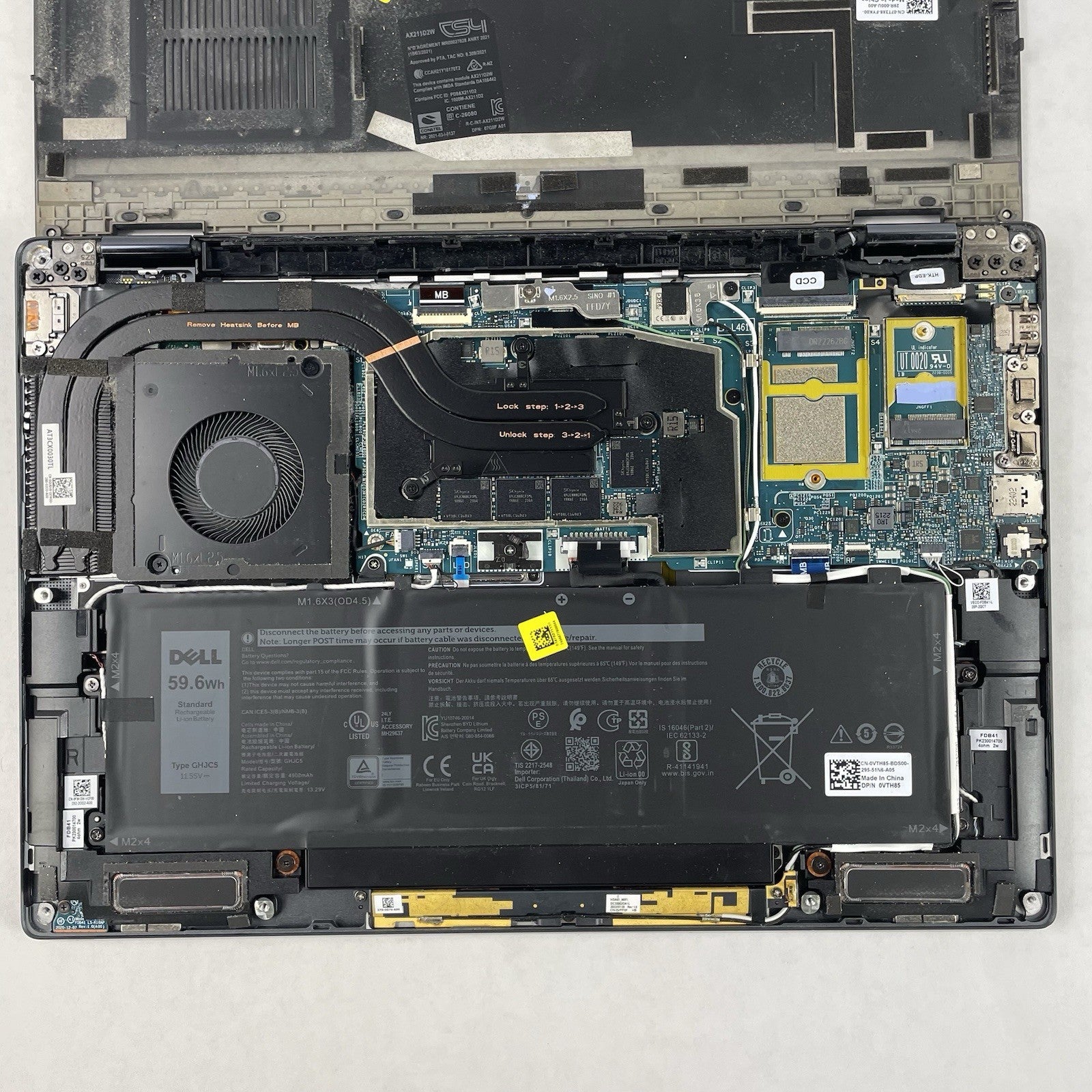 Dell Latitude 9430 14" i7-1265U 3.86 GHz 16 GB RAM No SSD/OS/AC - Bad Bottom18