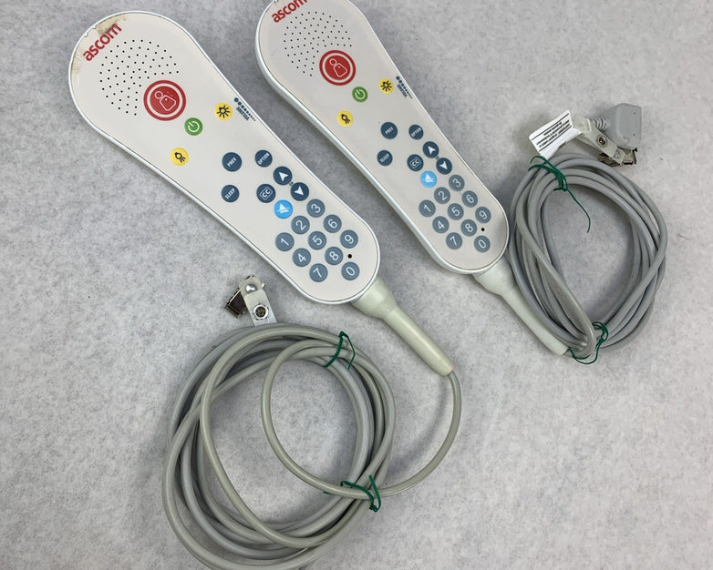 Curbell Medical NUHSDAAV Gen4 Nurse Call Handheld Pendant for Ascom - Lot of 2