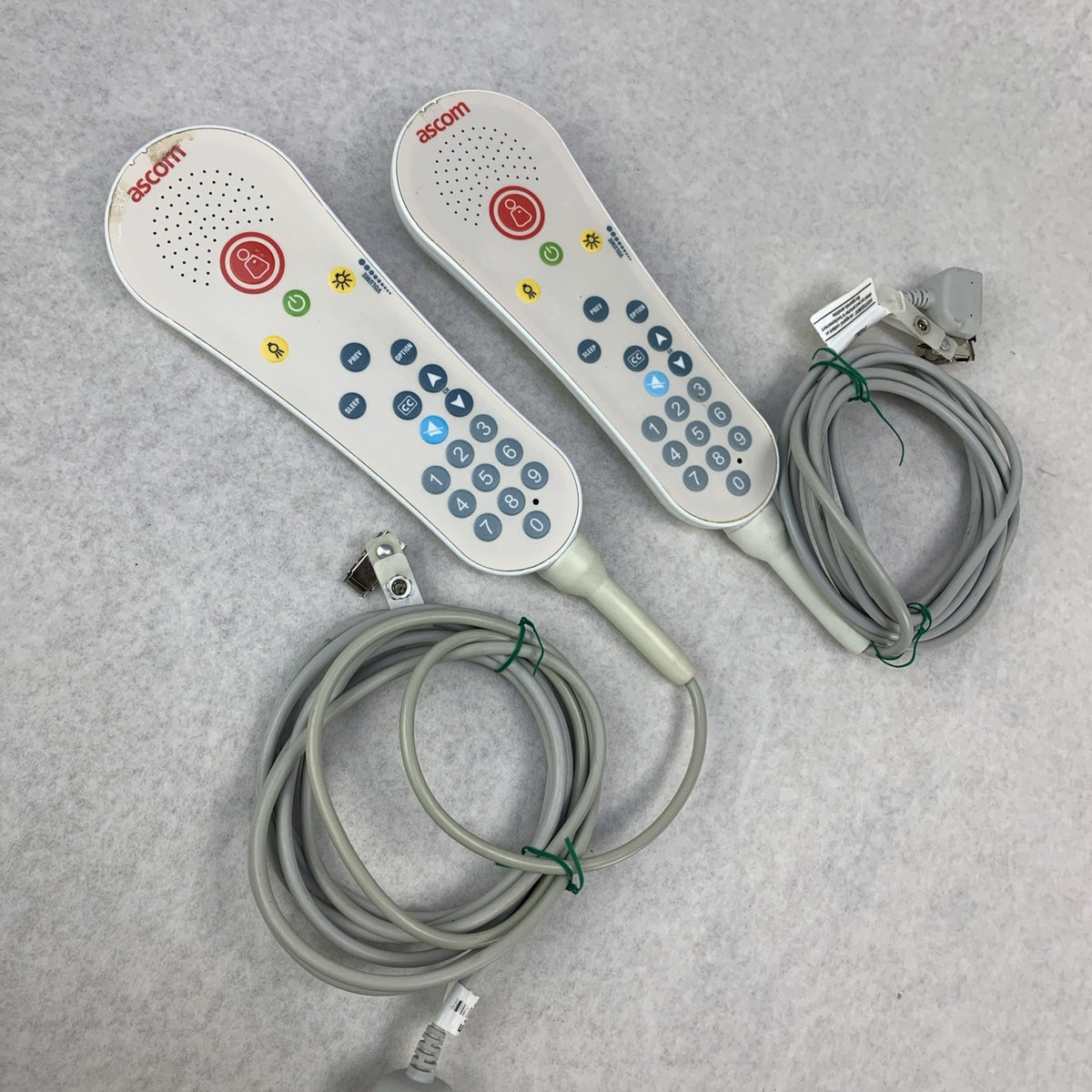 Curbell Medical NUHSDAAV Gen4 Nurse Call Handheld Pendant for Ascom - Lot of 20