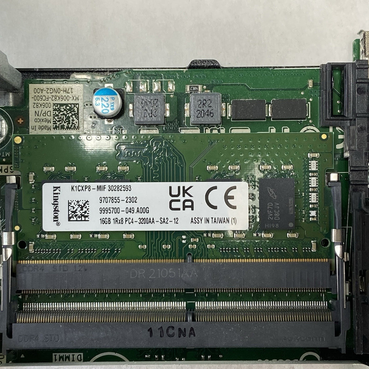 Dell Optiplex 3080 MFF Intel Core i55-10500T 2.3GHz 16GB RAM w/AC No HDD/OS/WLAN11
