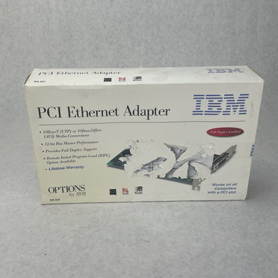 IBM PCI Ethernet Adapter EN 237 10 Mbps 1 Port RJ45 PCI Card Network