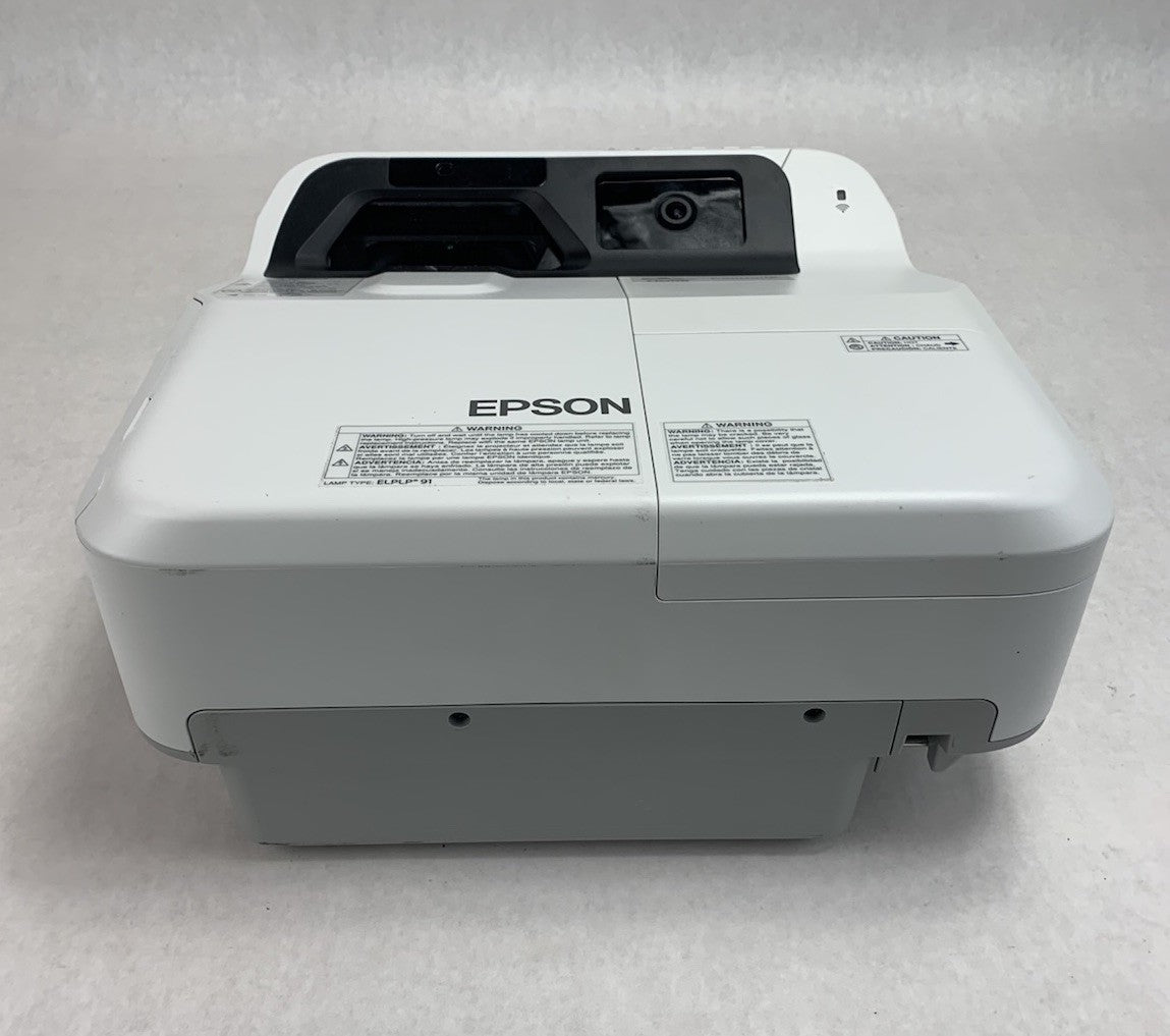 Epson PowerLite 695Wi H740A LCD Lamp Projector 1378 Lamp Hours - No Remote1