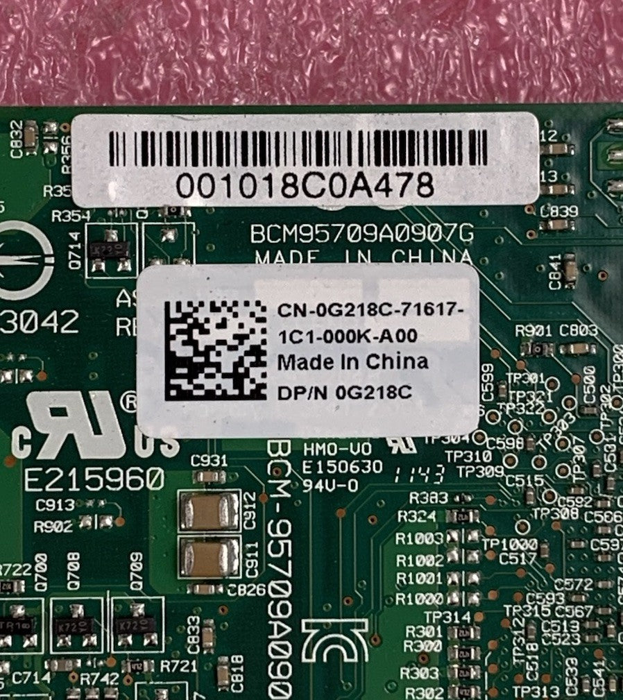 Broadcom BCM95709A0907G Network Adapter Card (Lot of 2)7