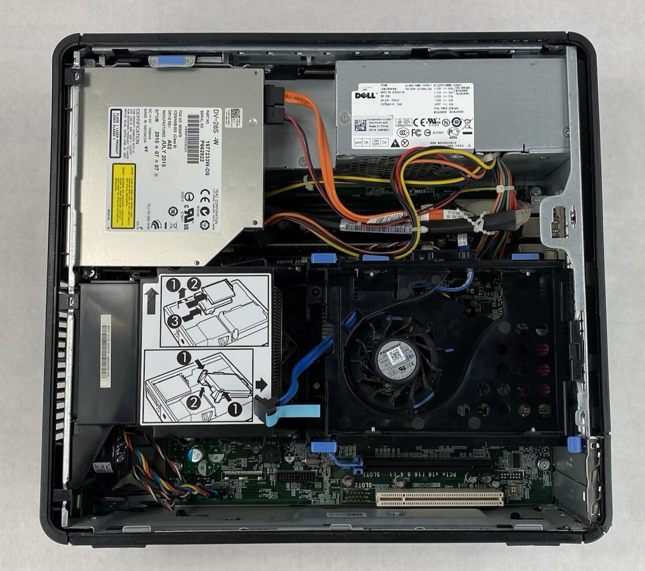 Dell OptiPlex 780 SFF Intel Core 2 Duo E7500 2.93GHz 2GB RAM No HDD No OS