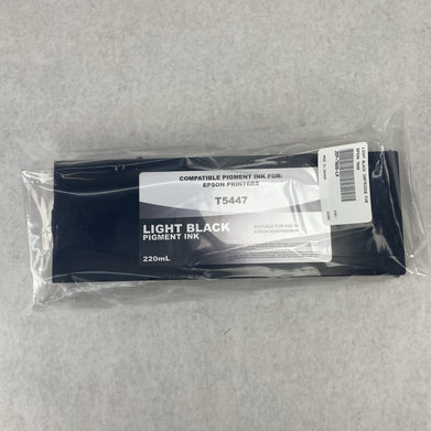 Epson Genuine 220ml Ink T5447 Light Black Stylus 4000/9600