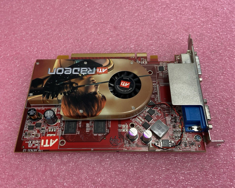 ATI Radeon X1600 Pro 109-A67631-12 512MB PCIe DVI VGA S-Video Graphics Card