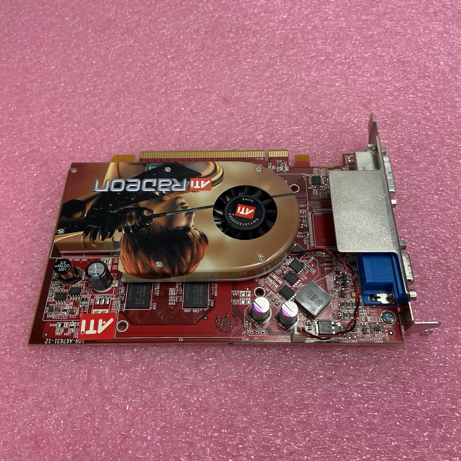 ATI Radeon X1600 Pro 109-A67631-12 512MB PCIe DVI VGA S-Video Graphics Card2