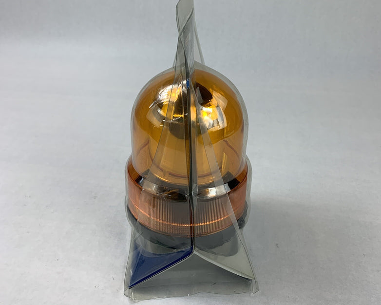 Grip 37280 Amber Economy Revolving Light Coiled Cord Plug New