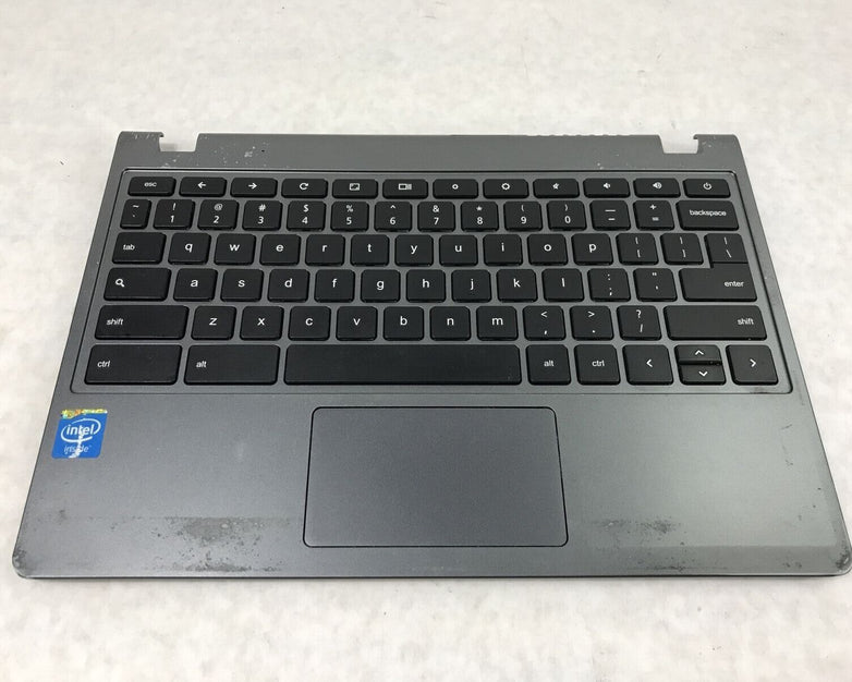 Acer Chromebook 11 C740 US Keyboard With Touchpad Speaker Gray Light Wear