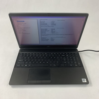 Dell Precision 7550 15.6'' Intel i7-10750H 2.6 GHz 32 GB Ram No OS No HDD