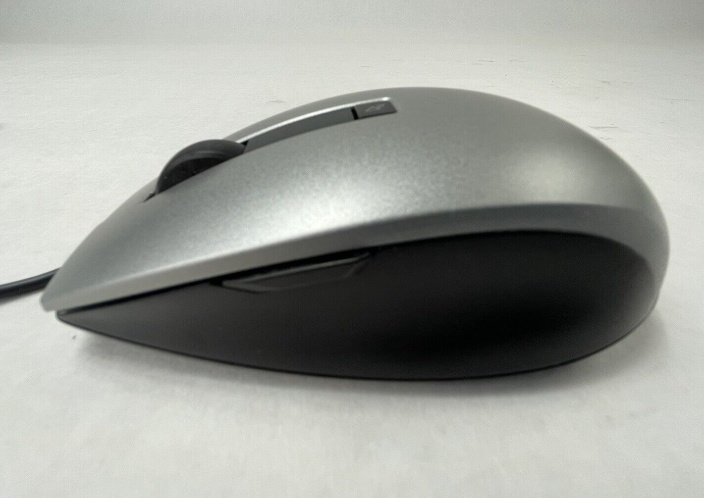 Dell M-UAV-DEL8 Silver USB Optical Scroll Mouse with 6 Buttons 4K93W Lot of 4