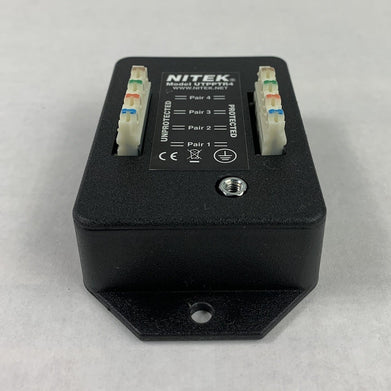 Nitek UTPPTR4 UTP Video RS422 Surge Protector