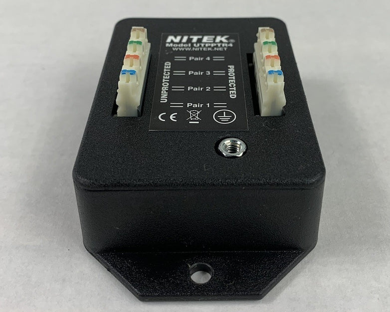 Nitek UTPPTR4 UTP Video RS422 Surge Protector