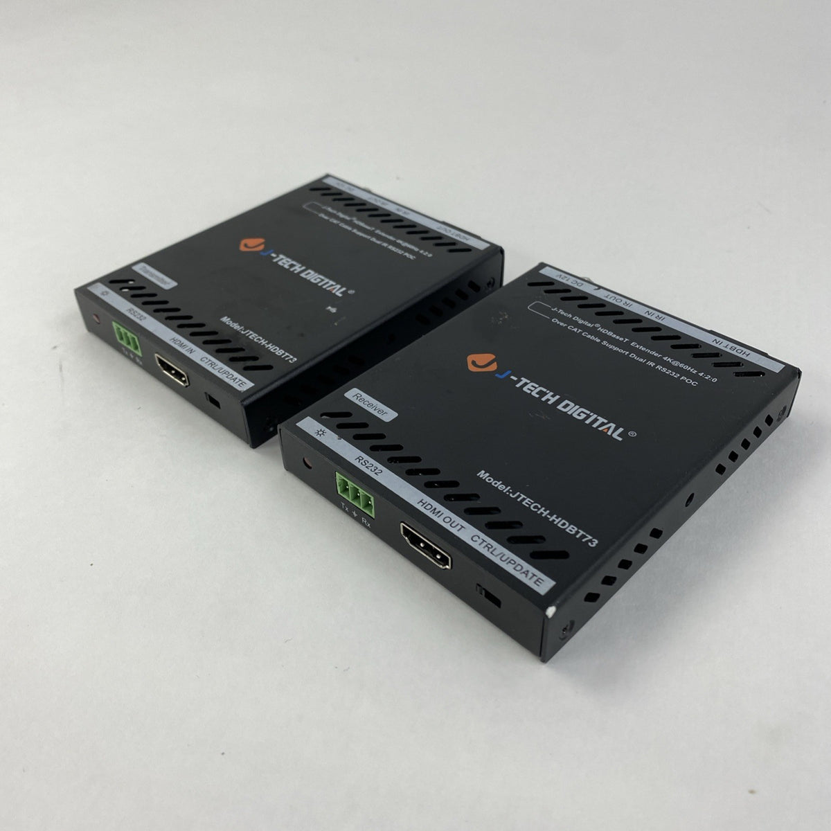 J-Tech Jtech-HDBT73 Digital HDBaseT HDMI Extender Transmitter and Receiver No AC0