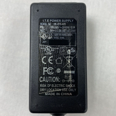 AC Adapter HK-I510-A05 Output 5V 300mA Power Supply Adapter