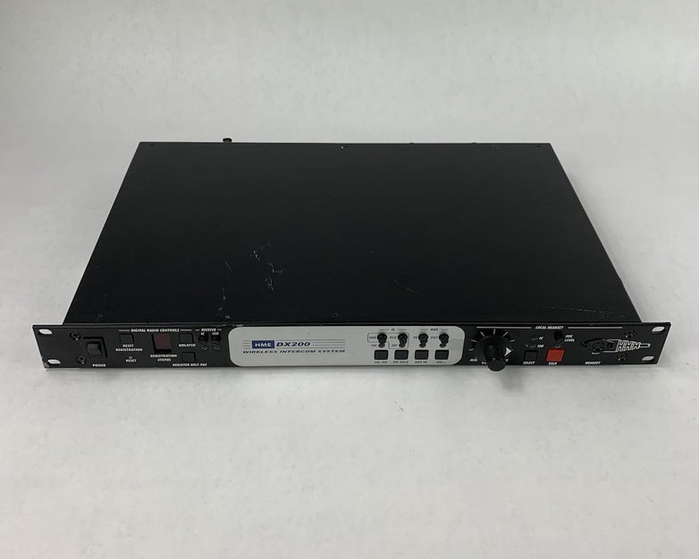 HME DX200 Base BS200 Wireless Intercom System - Partially Tested