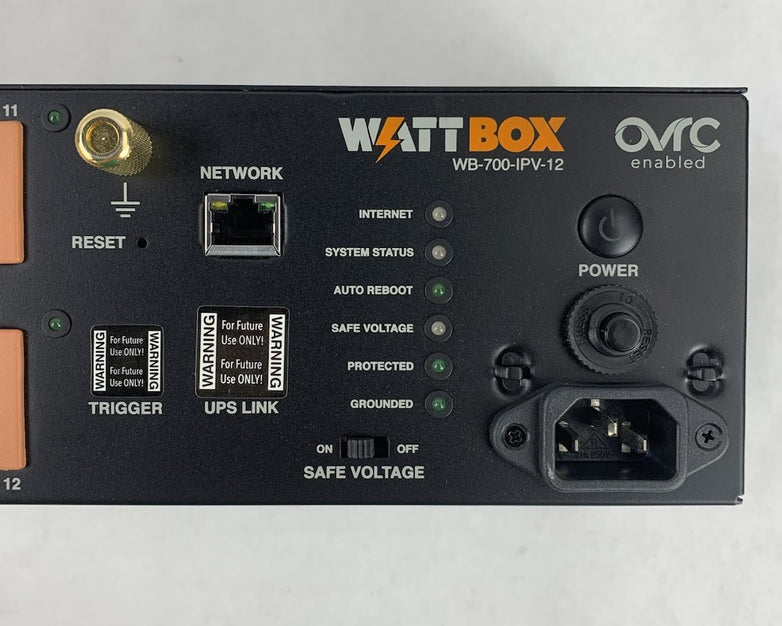 WattBox WB-700-IPV-12 1440W 12-Outlet Power Conditioner