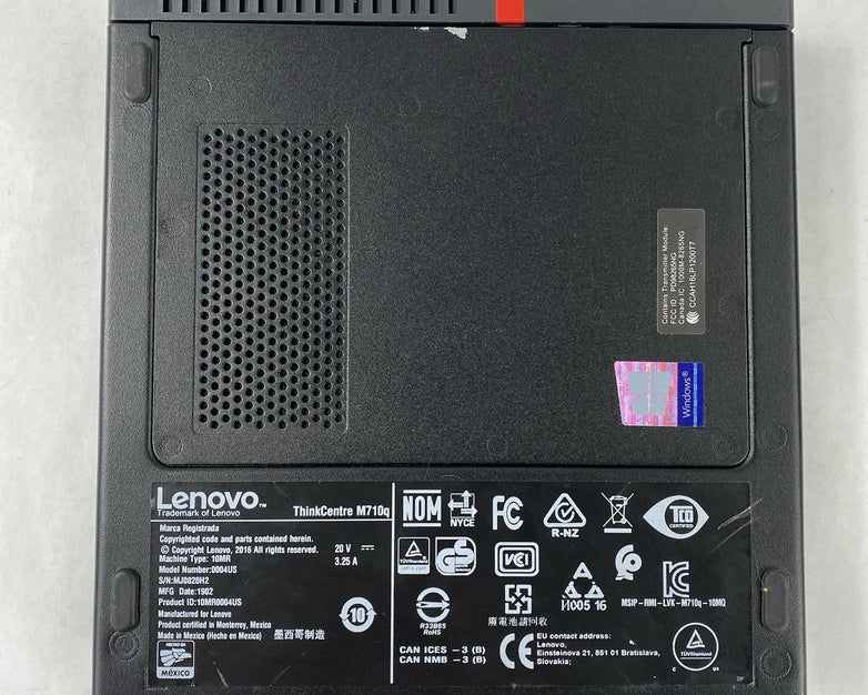 Lenovo ThinkCentre M710q Micro Intel Core i5-7500T 2.7GHz 8GB RAM No HDD/OS/AC
