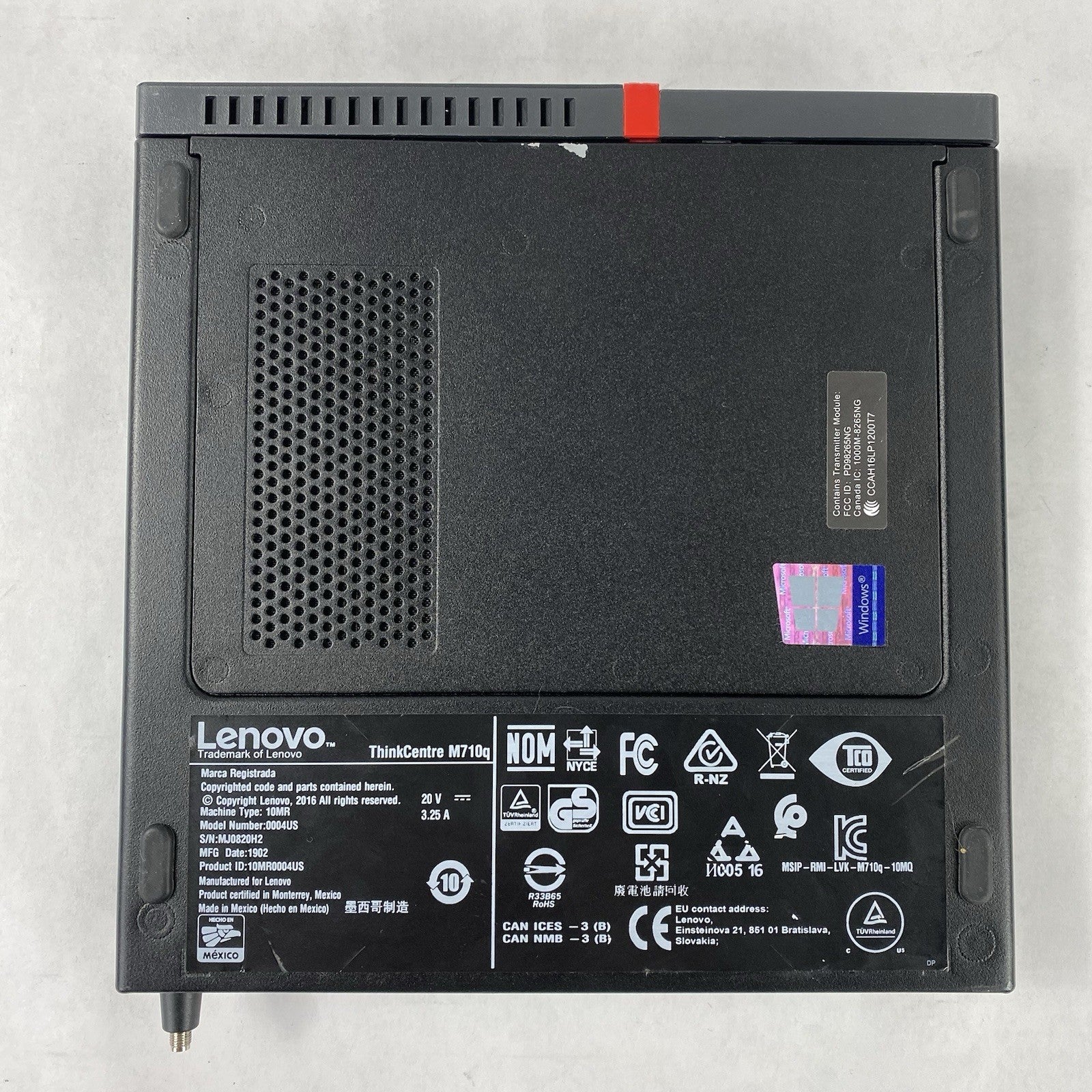 Lenovo ThinkCentre M710q Micro Intel Core i5-7500T 2.7GHz 8GB RAM No HDD/OS/AC