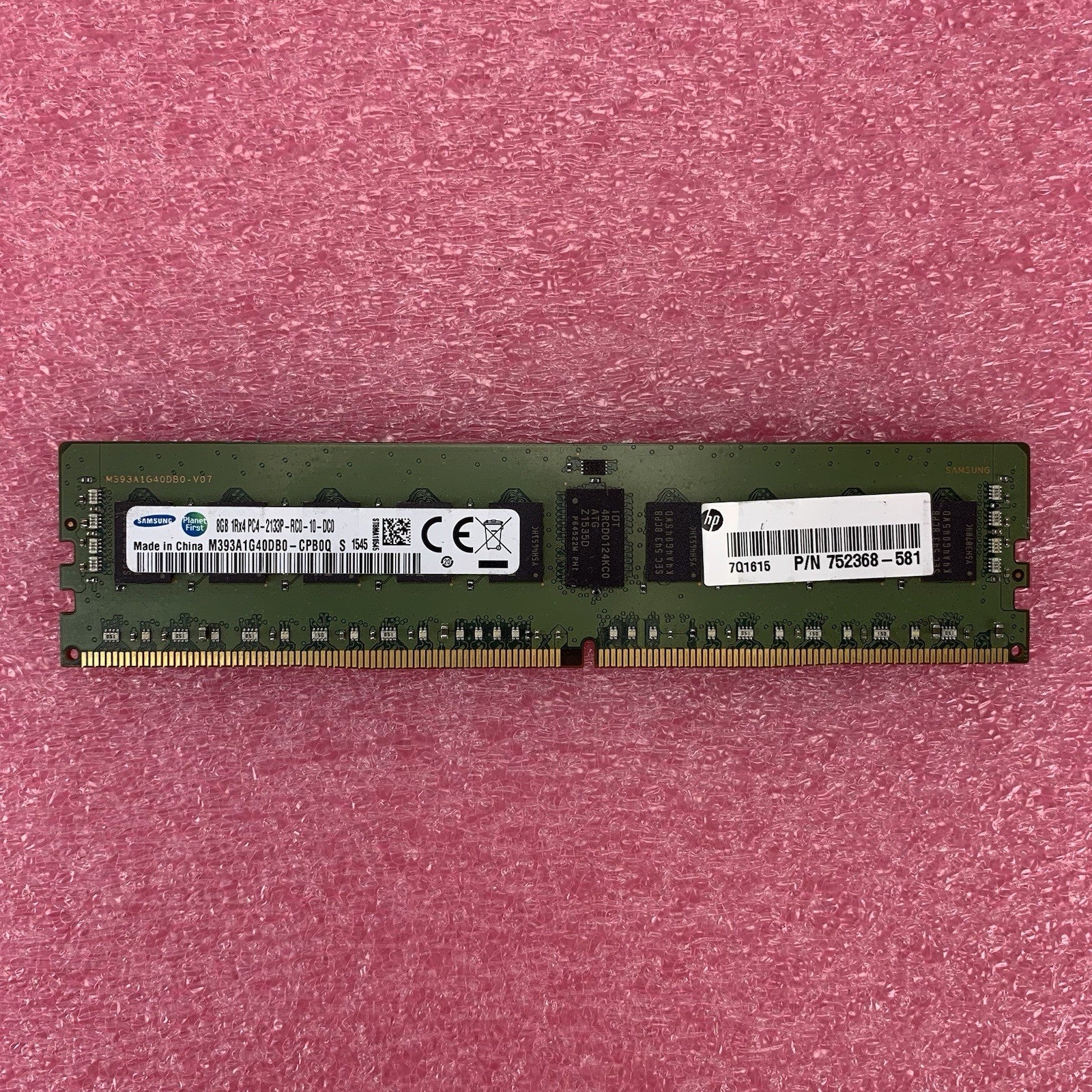 Samsung M393A1G40DB0-CPB0Q PC4-2133P-RC0-10-DC0 8GB 1Rx4 Desktop Memory RAM5