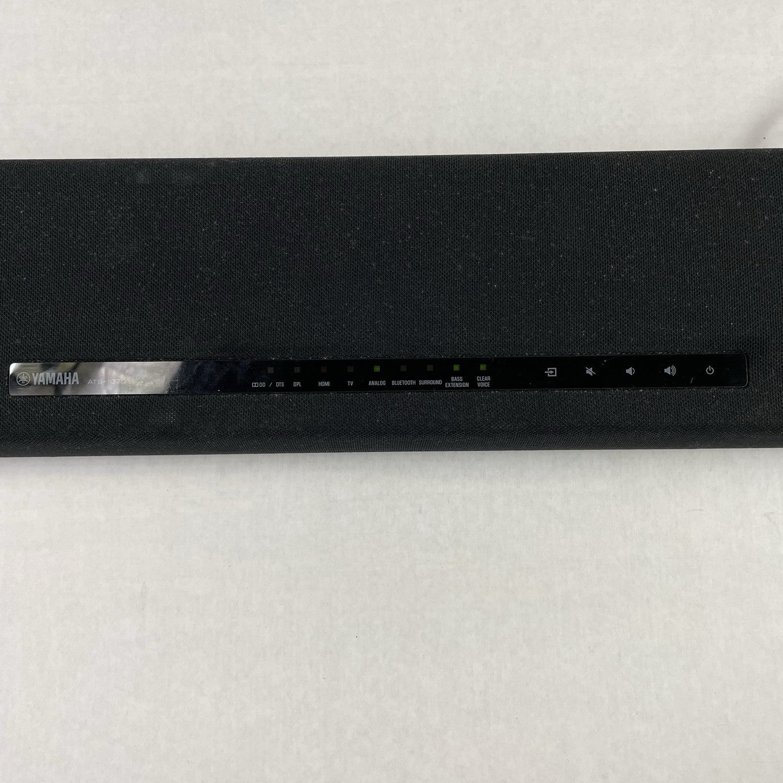 Yamaha ATS-1070 Bluetooth Sound Bar Power Cord Included Tested
