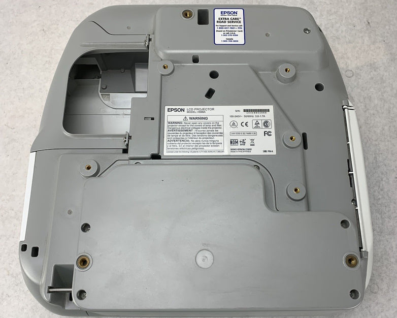 Epson H599A BrightLink 595Wi LCD Lamp Projector 741 Lamp Hours No Remote