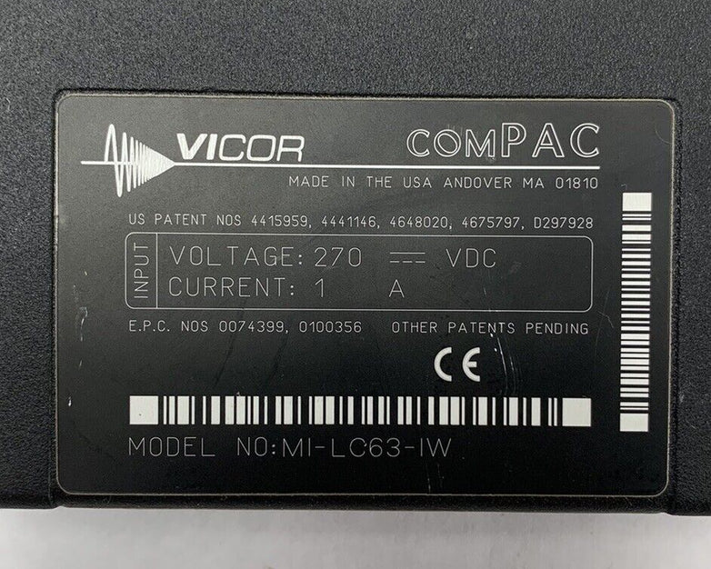 VICOR MI-LC63-IW Power Supply