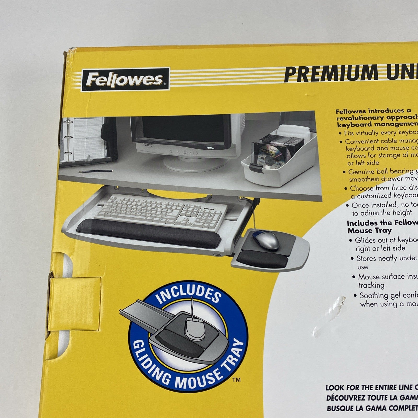 Fellowes 93801 Premium Underdesk Keyboard Manager6