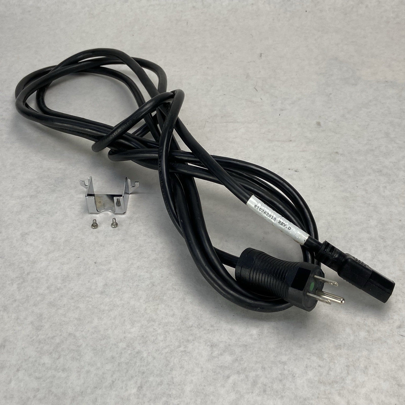 GAMBRO BCT Trima 81000 Power Cord with Cable Clamp 12 FT Hospital Grade