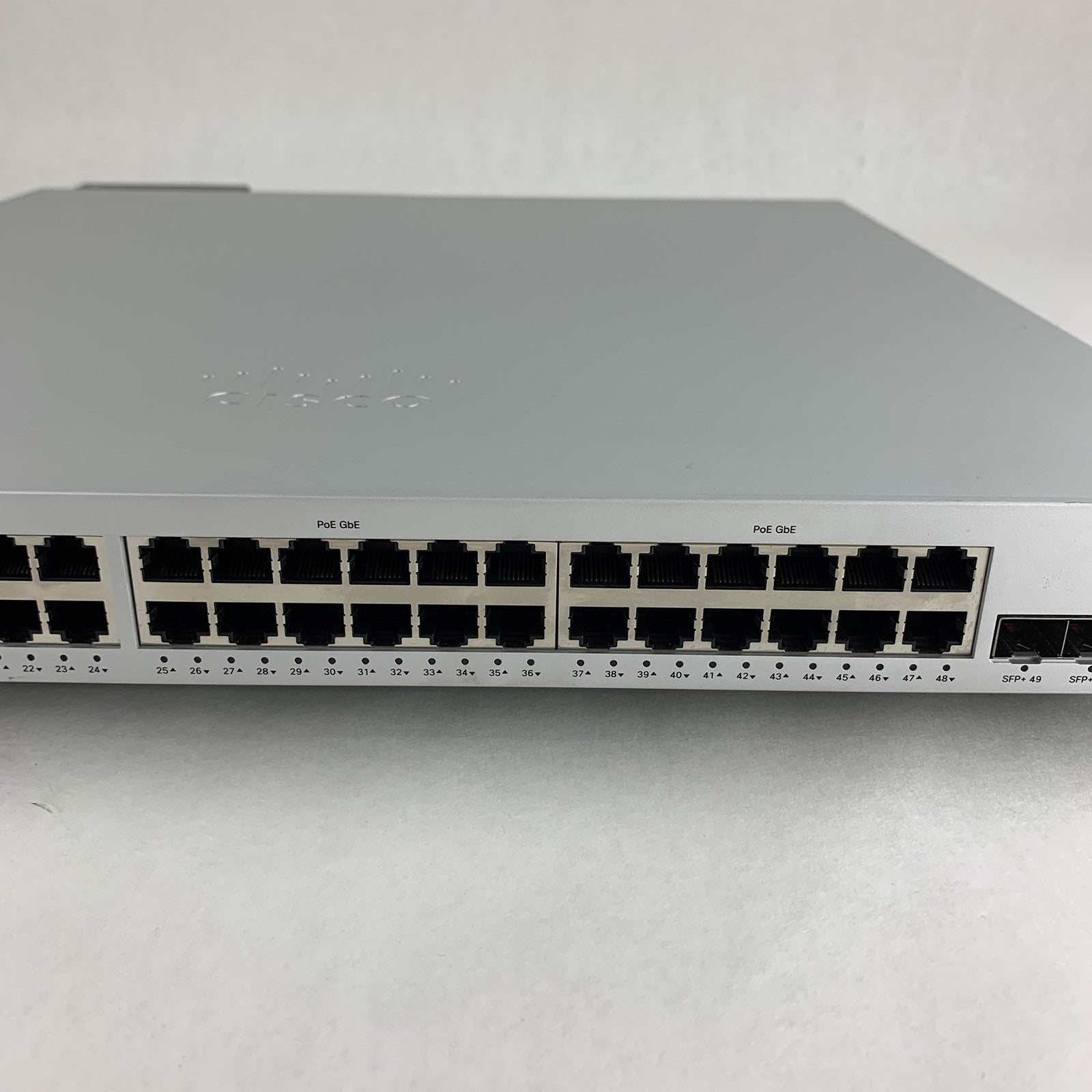 Cisco Meraki MS250-48FP-HW 48 Port Switch Unclaimed Tested Reset