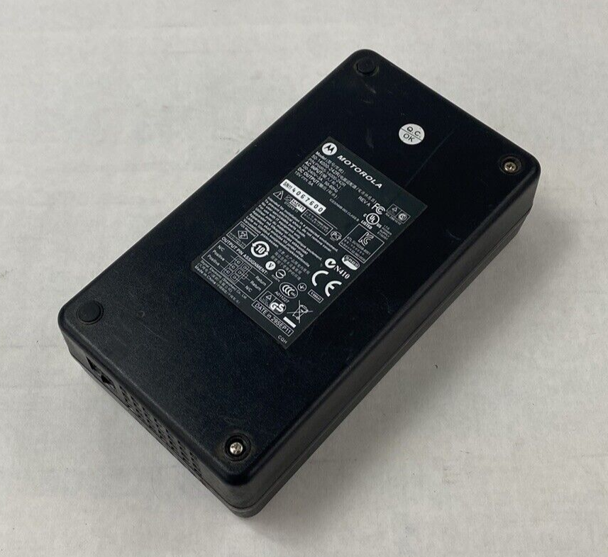 Lot of 3 Motorola 50-14000-242R 15V 5A Power Supply With Cable