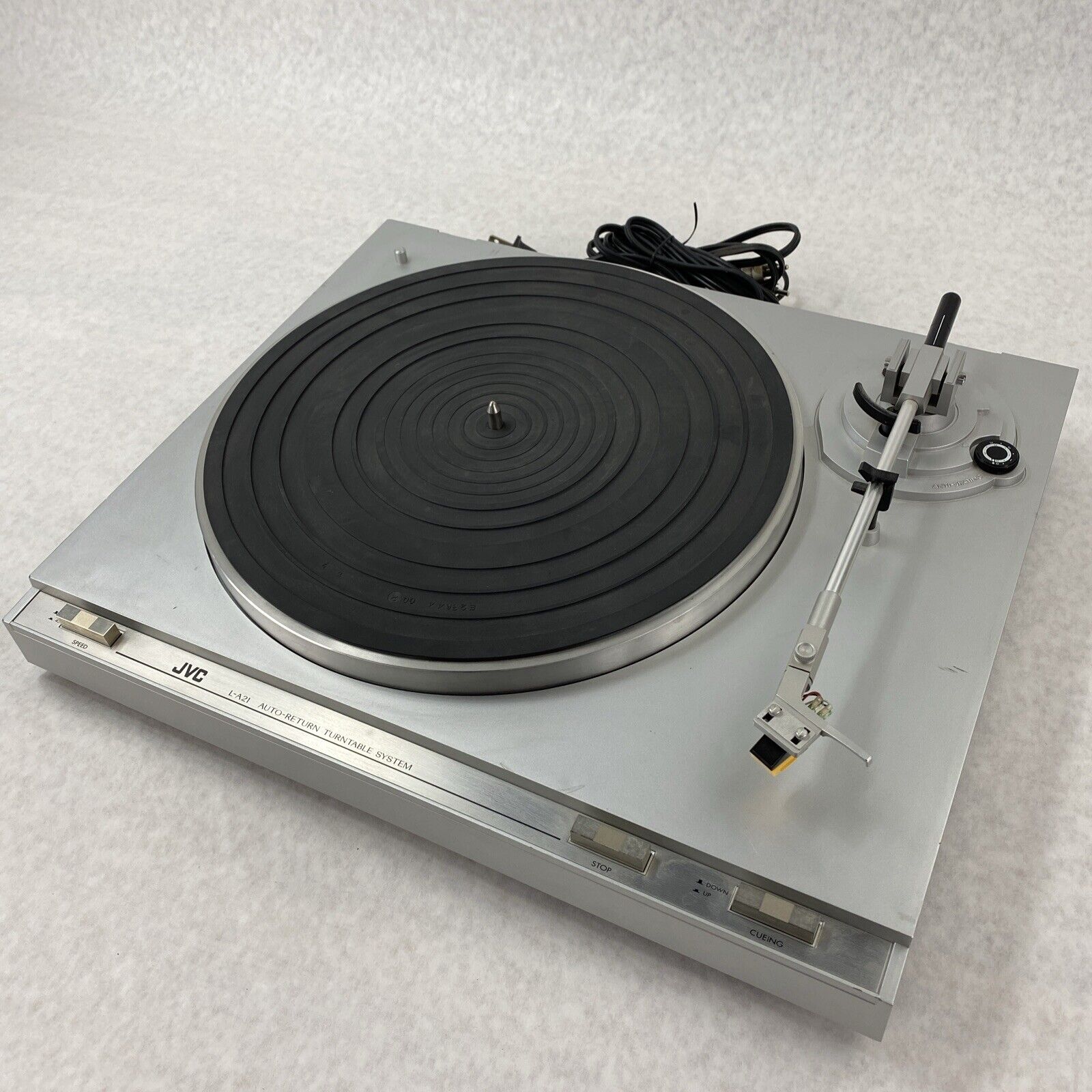 JVC L-A21 13 Watts Corded Auto Return Turntable Record Player FOR PARTS