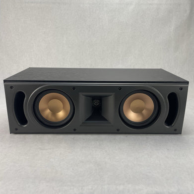 Klipsch Reference IV RC52 Center Speaker Black Dual 5.25" Tested Missing Grill