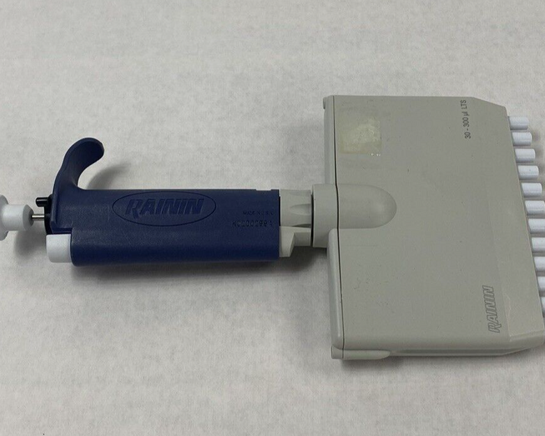 Rainin Pipet Lite L300 30-300 uL LTS 12-Channel Multichannel Manual Pipette
