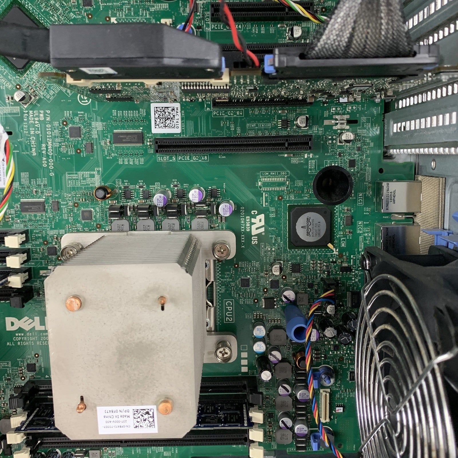 Dell PowerEdge T410 Server  2x Xeon E5503 2 GHz 16 GB Ram No OS No HDD