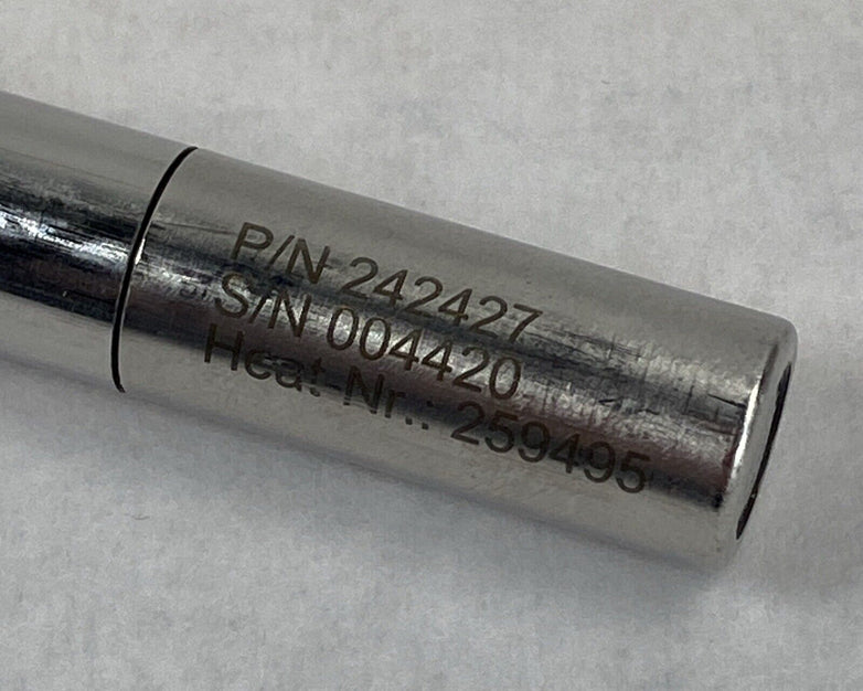 Hamilton 242453 VisiFerm DO 325 Optical Sensor Heat No 531994 w/Tip Cover 242427