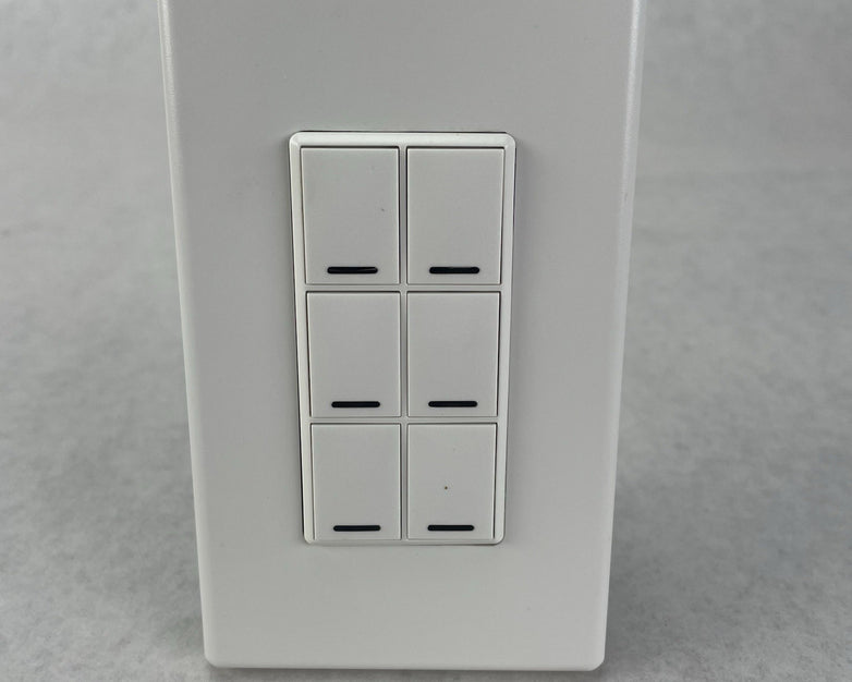 CONTROL 4 Wireless 6 Button Keypad  C4-KP6-Z-x