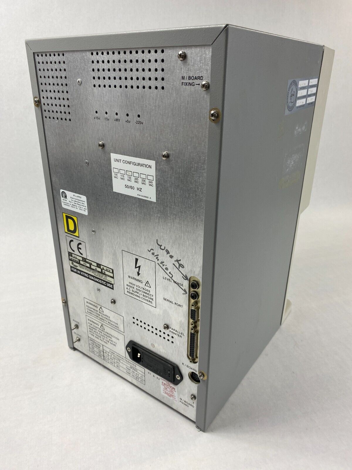Beckman Coulter Z1 Coulter Particle Counter 6605698 W/ Controller