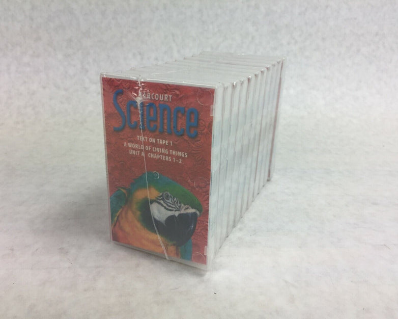 Harcourt Science Grade 4 Text On Tape Units A-F (Lot of 11)